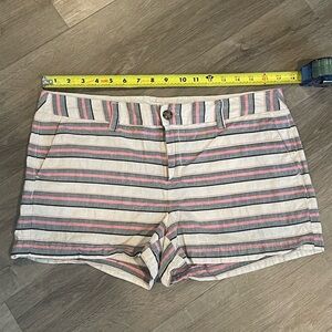 Merona striped shorts